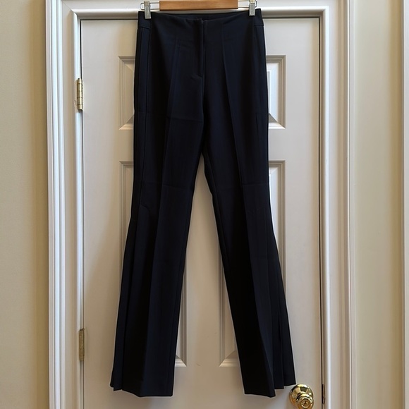 Alberto Makali Pants - Alberto Makali Black Trousers with Pleated Detail 4